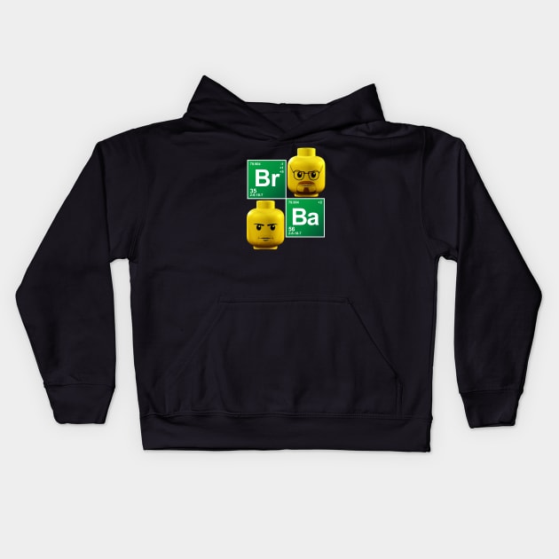 Periodic Table of Breaking Bad Kids Hoodie by Markusian